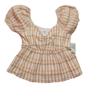 NWOT Top Size S Cropped